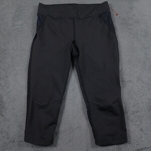 Oiselle Leggings Women XS Black Crop‎ Pants Athleisure Sporty